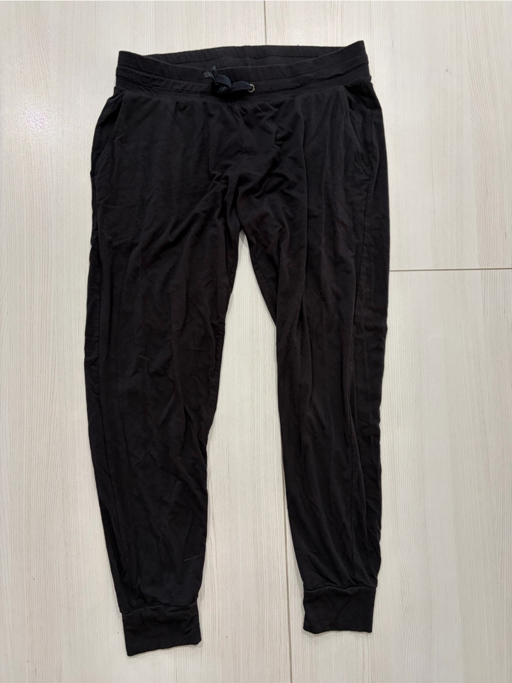 A Pea in the Pod Black Maternity Sweatpants with Drawstring XS